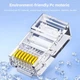 Конектор RJ45 Cat6 прозорий 2шт - зображення 6