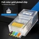 Конектор RJ45 Cat6 прозорий 2шт - зображення 8