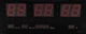 Электронные светодиодные настенные Цифровые часы VST 3615/ 3788 Led дисплей, Red будильник, температура - изображение 2