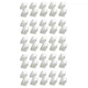 Конектор RJ45 Cat6 прозорий 50шт - зображення 1