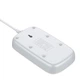 Сетевой удлинитель LDNIO SC4407, 2500W, 2m EU Plug, 4 USB, 4 Sockets. QC3.0, 3.1A, 8W, white - изображение 2