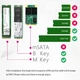 Радіатор JEYI для M.2 SSD, Aluminum Radiator, Silicone Thermal Pad для NVME NGFF 2280 SSD, для PS5, ПК, Ноутбука, Black - зображення 7