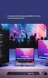 Кабель 4K 60Hz Type-C to HDMI 2m, металл, нейлон, Black-Grey (TH001-MN20KG-460) - изображение 7