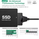 Кабель адаптер SATA 3, 22pin to USB 6Gbps Black, Для HDD та SSD - зображення 9