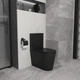 Унитаз-компакт Koller Pool Grace с бачком и с сиденьем Soft Close дюропласт черный матовый 1808560699 (смыв Tornado) - изображение 3
