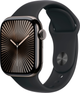 Смарт-годинник Apple Watch Series 10 GPS + Cellular 42mm Slate Titanium Case with Black Sport Band - S/M (MWXG3QH/A) - зображення 1