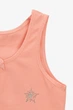 Майка белье для девочки Nicoletta 178585 128-134 см Персиковый shop (2000990915672) - изображение 2