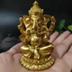 Статуэтка Ганеша RESTEQ — фигурка для интерьера Ganesha 4x4x7 см, декоративный элемент для дома и офиса, символ удачи и - изображение 1