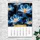 Календарь настенный перекидной ЗАГАДОЧНЫЕ ЦВЕТЫ 2026 13 ЛИСТОВ ENTERSTORE 42х29.7 см (ART 250124) - изображение 2