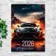 Календарь А4 перекидной настенный автомобили NEED FOR SPEED 13 листов (art. 250122a4) - изображение 9