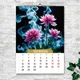 Календарь настенный перекидной ЗАГАДОЧНЫЕ ЦВЕТЫ 2026 13 ЛИСТОВ ENTERSTORE 42х29.7 см (ART 250124) - изображение 10
