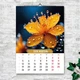 Календарь настенный перекидной ЗАГАДОЧНЫЕ ЦВЕТЫ 2026 13 ЛИСТОВ ENTERSTORE 42х29.7 см (ART 250124) - изображение 11