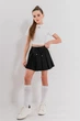 Спідниця-шорти для дівчинки Suzie Калані школа чорний 134 - изображение 2
