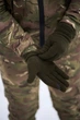 Стильні чоловічі флісові рукавички хакі якісні та практичні тактичні аксесуари для холодних днів та активного відпочинку на природі - зображення 3