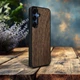 Накладка SkinBacker Wood для Samsung Galaxy S25 Plus Американский орех (79605) - изображение 1