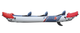 Каяк надувний Bestway Hydro-Force Lite Rapid X3 381 x 100 см 65132 (6941607364604) - зображення 5