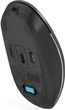 Беспроводная мышь A4Tech Fstyler FB26CS Air2, оптическая 1000–2000 dpi, Bluetooth + 2.4GHz, подсветка, бесшумная, аккумуляторная, Smoky Grey - изображение 5