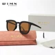 Женские складные солнцезащитные очки WIMN N1115 Black Brown - изображение 1