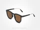 Женские складные солнцезащитные очки WIMN N1115 Black Brown - изображение 3