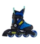 Роликові ковзани дитячі K2 RAIDER PRO M (32-37) 195-230мм Blue/yellow/black (30F0205.1.1) - изображение 5