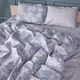 Комплект постельного белья Mirson Семейный 2x143x210 см 17-0813 Twigs of Spring gray Бязь (2200011495477) - изображение 1