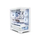 Корпус ALmordor qx25m lcd White, без бп, MicroATX/Mini itx, 1xUSB-С, 2xUSB-A 3.0, макс. cpu - 160 мм/vga - 410 мм/psu - 180 мм, скляні ліва та лицьова панелі, LCD-екран 6.2" (alqx25mwh_lcd) - зображення 3