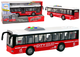 Autobus Lean Toys na baterie ze światłami dźwiękami i napędem frykcyjnym 1:16 Czerwony (16957) (5905884456163) - obraz 2