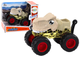 Autko terenowe Lean Toys Dinozaur z dużymi gumowymi kołami Beżowy (18794) (5905991019220) - obraz 2