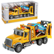 Pomoc drogowa Lean Toys 2 w 1 regulowana ze światłami i dźwiękami Laweta + Auto (20485) (5905991027720) - obraz 2