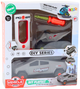 Zestaw zabawek Lean Toys DIY Nowoczesne auto z quadem do rozkręcania Szare (18664) (5905991018537) - obraz 1
