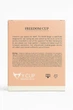 Менструальный диск Y CUP Freedom Premium — многоразовый, анатомическая форма, медицинский силикон, универсальный размер - изображение 4