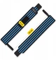 Бинты для запястий (кистевые бинты) 4FIZJO Wrist Wraps Black/Blue (P-5907739317445) - изображение 2