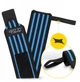 Бинты для запястий (кистевые бинты) 4FIZJO Wrist Wraps Black/Blue (P-5907739317445) - изображение 7