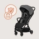Прогулочная коляска Lionelo JULIE AIR GREY STONE - изображение 1