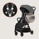 Прогулочная коляска Lionelo JULIE AIR GREY STONE - изображение 6