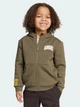 Детская толстовка с капюшоном для мальчика Adidas The Simpsons JL9198 116 см Olive Strata (4068807141384) - изображение 1