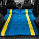 Автомобільний самонадувний матрац Lesko DZ-1 Blue + Yellow, двомісний, з подушкою, чохлом, 1800×1300 мм 7659-57317 - зображення 3