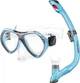 Набор маска и трубка Aqua Speed AURA + EVO 9945 605-02 Голубой (5908217699459) - изображение 1