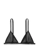Бюстгальтер - Бралетт Victoria's Secret Sheer Shine Triangle Bralette М Чёрный (26984798) - изображение 3