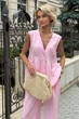 Костюм Jadone Fashion Трейси XL розовый - изображение 5