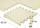 Татамі мат EasyFit 8 шт (30х30х1 см) хвіст ластівки білий (EF-1950-30-W) - зображення 3