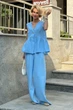 Костюм Jadone Fashion Трейси S голубой - изображение 2
