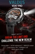 Смарт часы мужские VALDUS VD47 PRO Black (тонометр, пульсометр, звонки, фонарик) 525мАг, Amoled екран - изображение 11