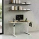 Компьютерный стол с электрорегулировкой высоты Sense7 Nojo White Pine 120x60 см Игровой - изображение 2