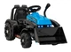Traktor Spychacz G320 dla najmłodszych dzieci Niebieski (5903864956351) - obraz 1