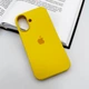 Защитный чехол-накладка Silicone Full Case AA Open Cam для Apple iPhone 16 Canary Yellow (FullOpenAAi16-33) - изображение 5
