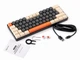 Игровая механическая клавиатура с RGB подсветкой на красных свитчах TKL 60% проводная клава механика ТКЛ - изображение 6