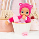 Lalka bobas Bayer Design Baby Angels Big eyes kotek z dźwiękami 30 cm 93028AD (4003336416534) - obraz 3