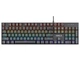 Клавіатура механічна ігрова з підсвічуванням iMICE Model GK-600 USB Wired Type-C, Eng/Укр/Рус, Black - зображення 1