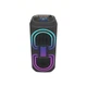 Портативная беспроводная Bluetooth колонка аккумуляторная 2x10 Вт FM-радио мини чемодан с RGB LED подсветкой 20W 39x16x16см UKC MS-3640BT - изображение 7